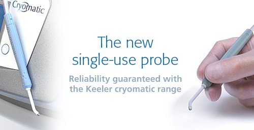 Single-use cryomatic probe